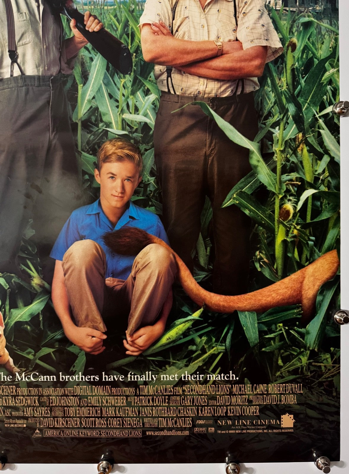 SecondHand Lions - Original Movie Poster - 2003 - Rolled DS