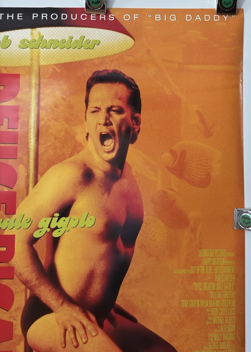 Deuce Bigalow: Male Gigolo - Original Movie Poster - 1999 - Rolled DS