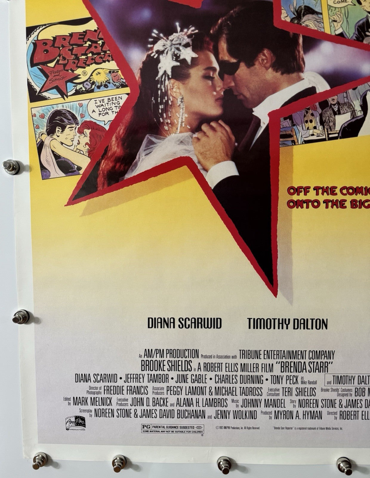 Brenda Starr - Original Movie Poster - 1989 - Rolled SS