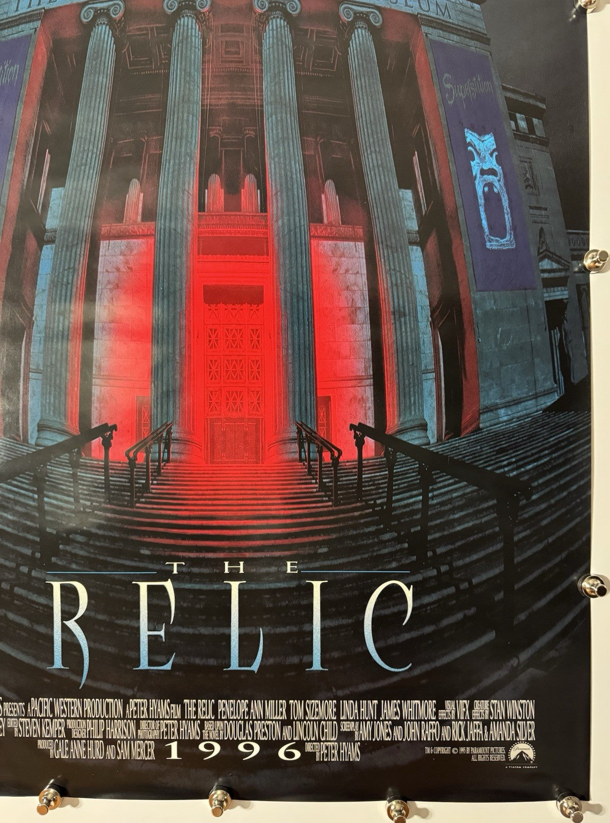 The Relic (B) - Original Movie Poster - 1997 - Rolled SS