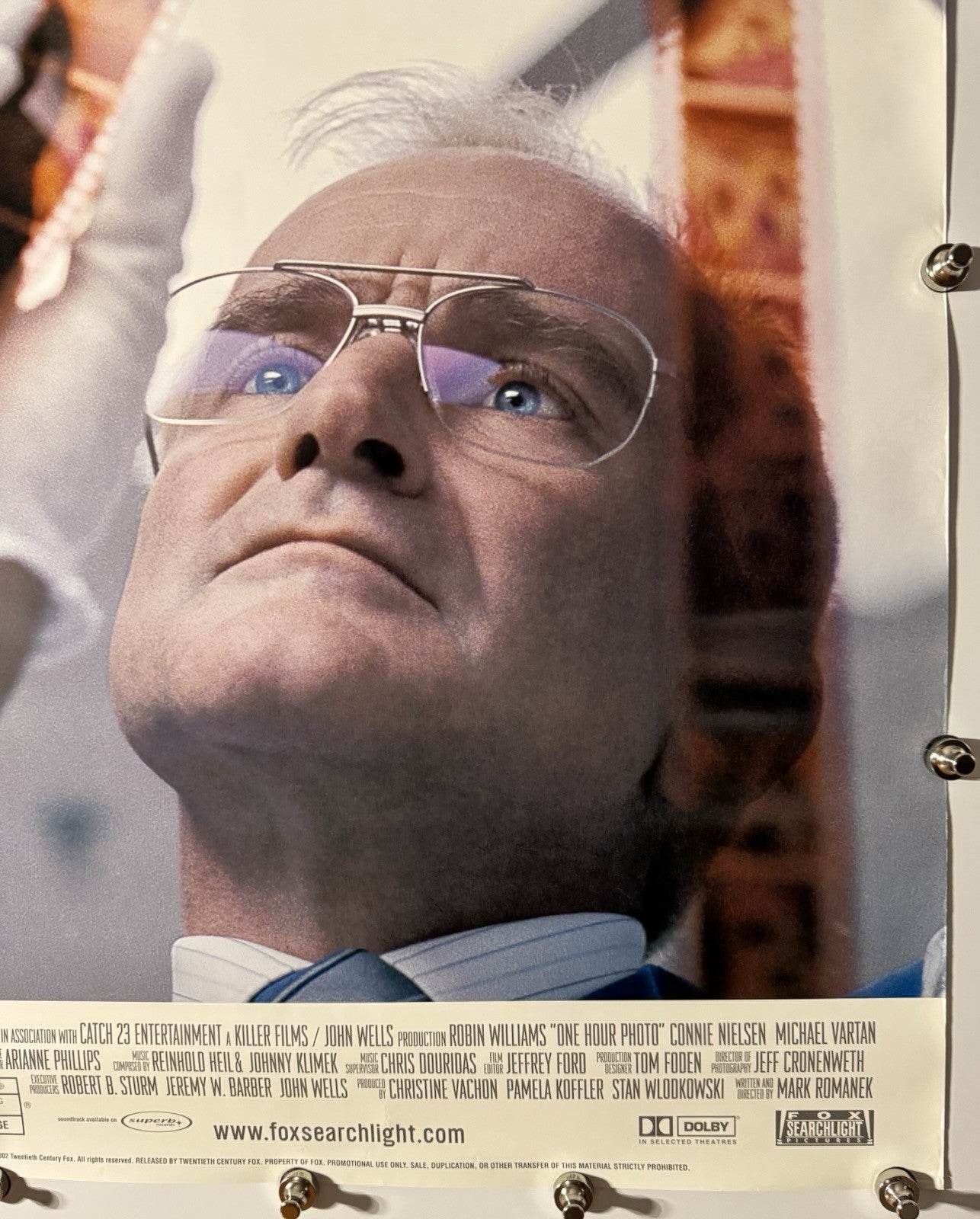 One Hour Photo - Original Movie Poster - 2002 - Rolled DS