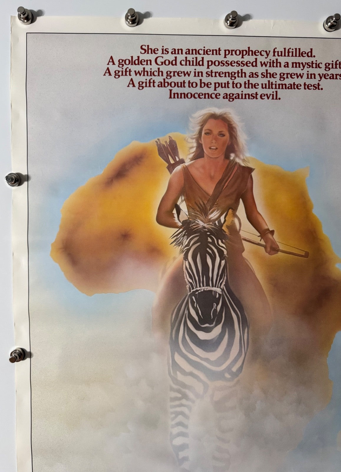 Sheena - Original Movie Poster - 1984 - Rolled SS