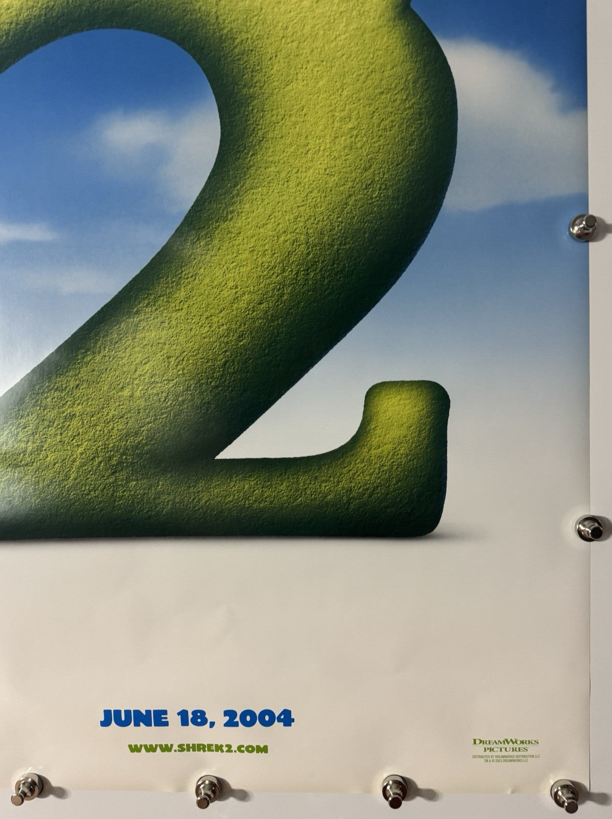 Shrek 2 (A) - Original Movie Poster - 2004 - Rolled DS