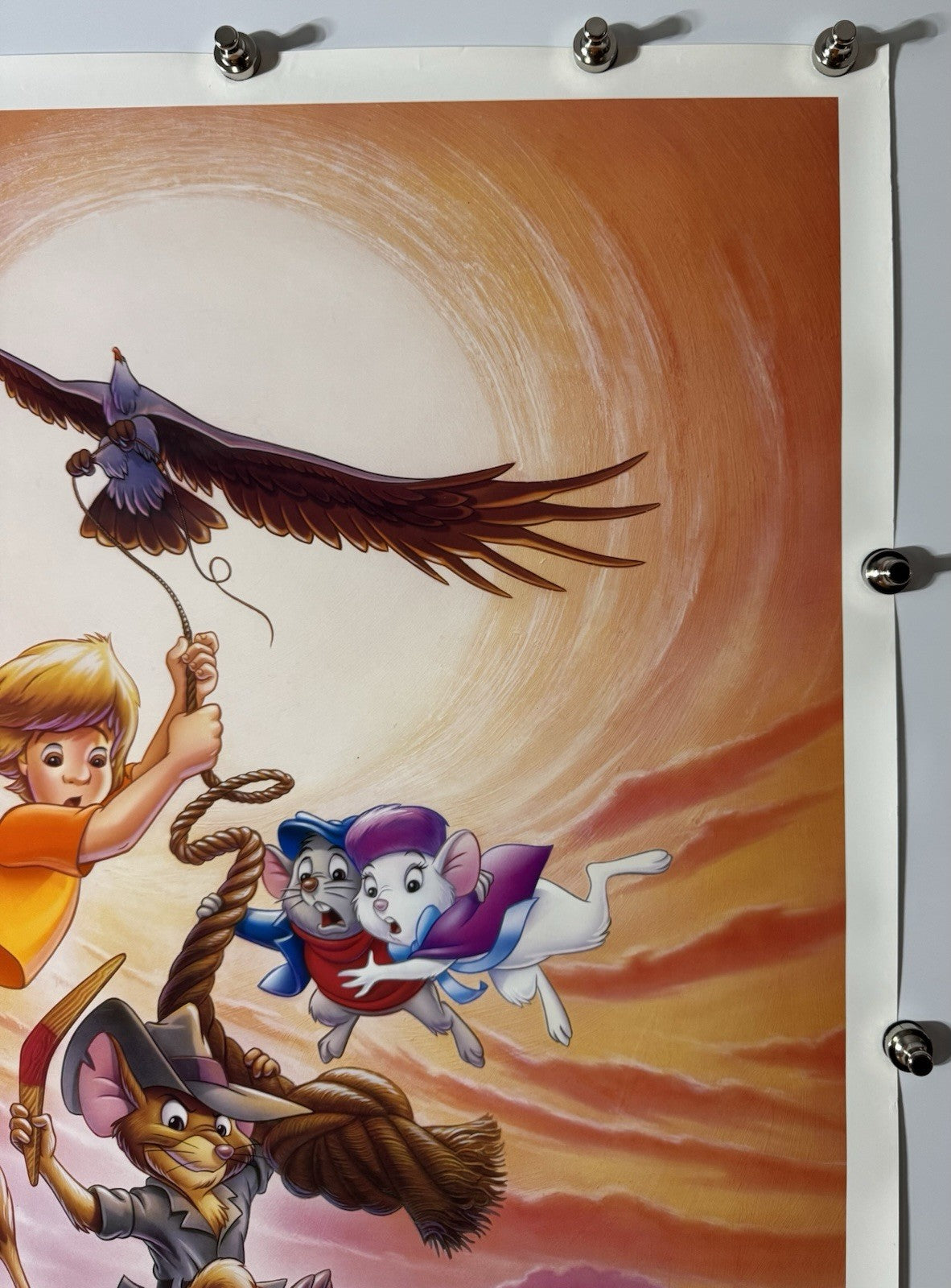 The Rescuers Down Under - Original Movie Poster - 1990 - Rolled DS