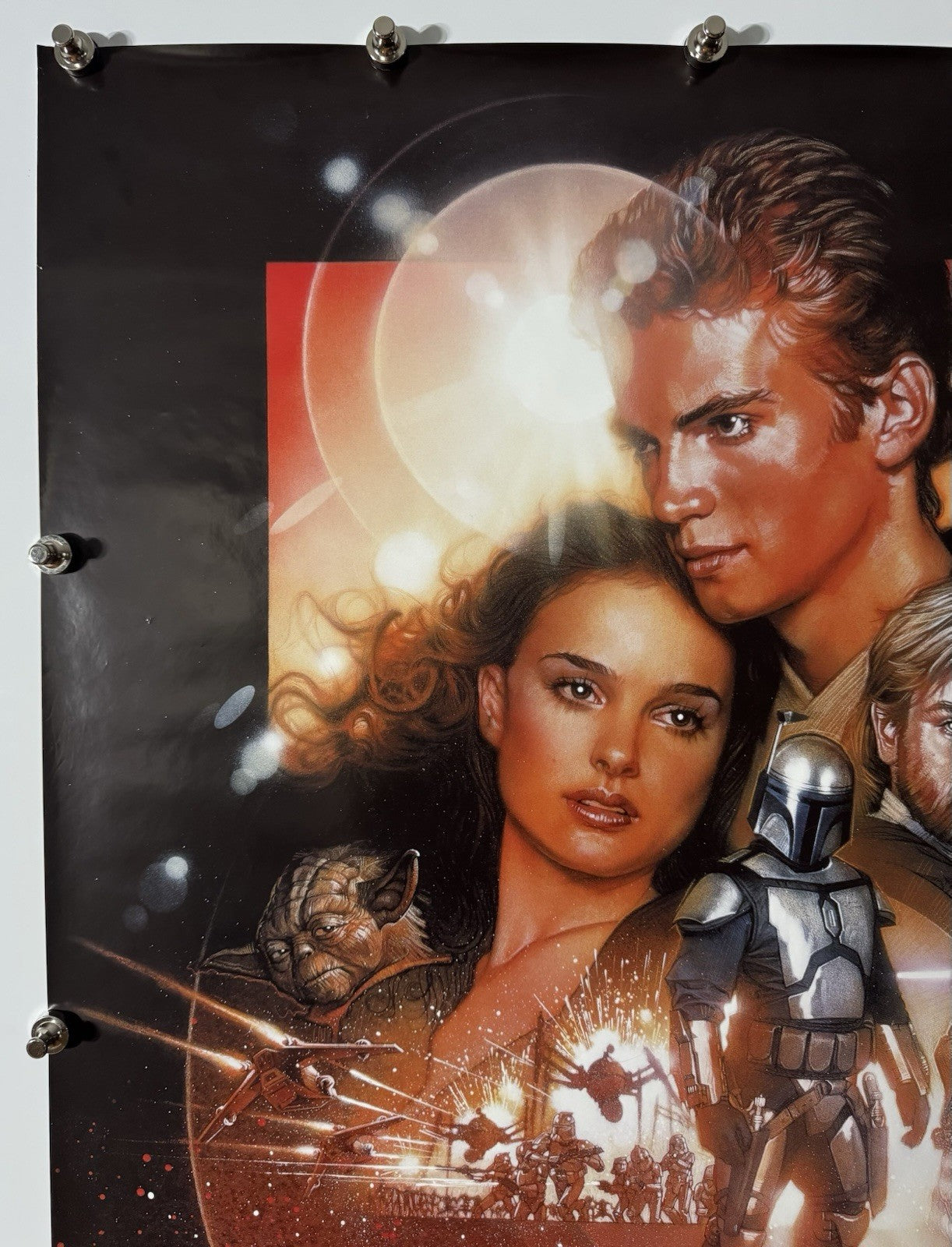 Star Wars - Ep II (C) - Original Movie Poster - 2002 - Rolled SS