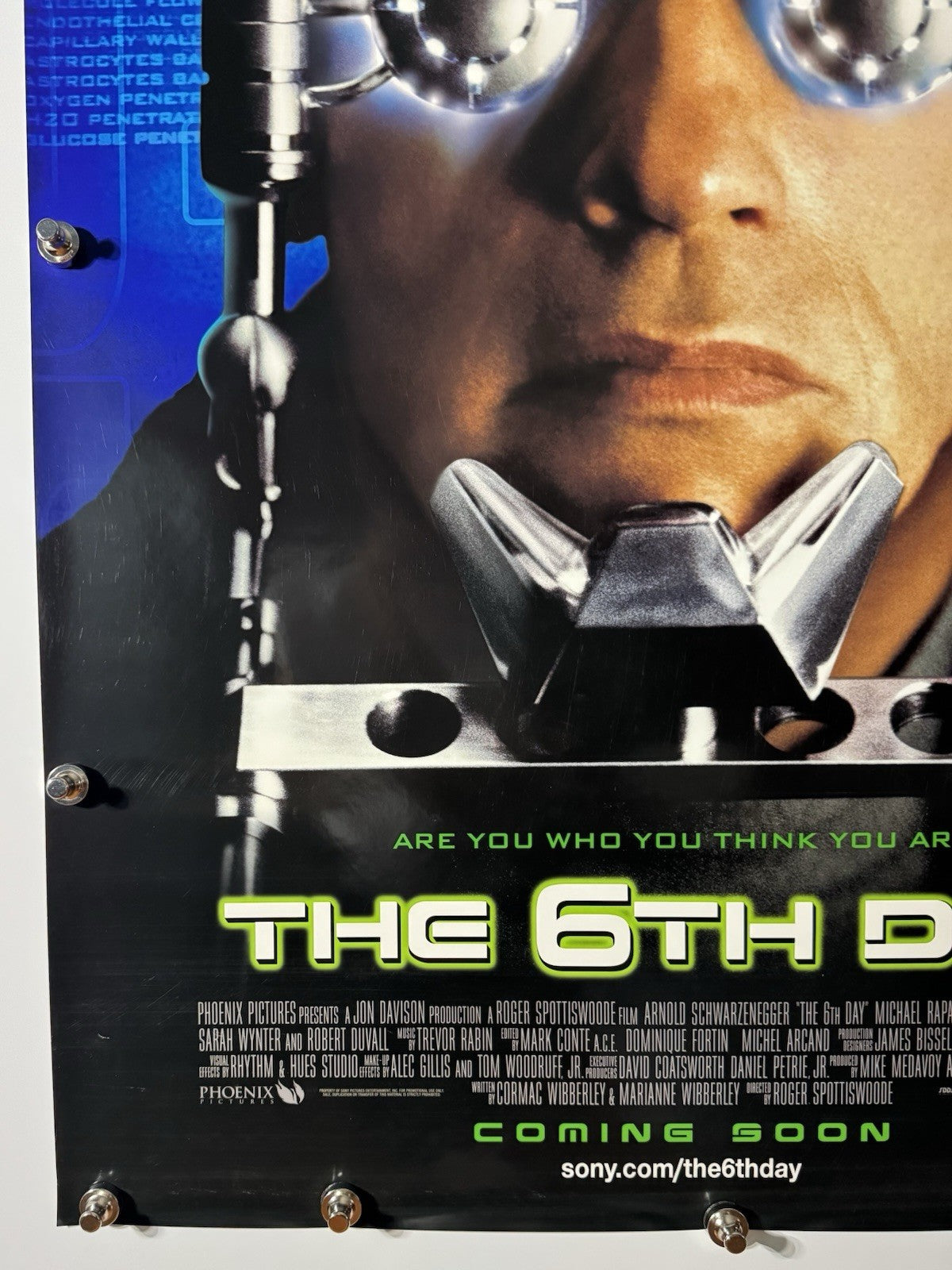 The 6th Day - Original Movie Poster - 2000 - Rolled DS