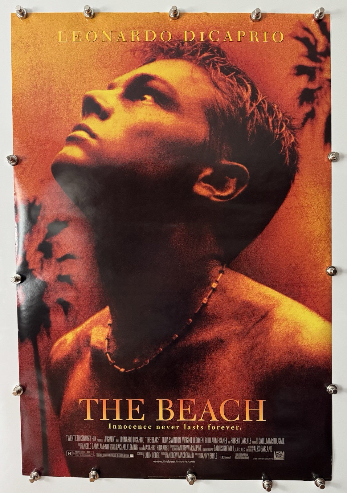 The Beach -Original Movie Poster - 2000 - Rolled DS