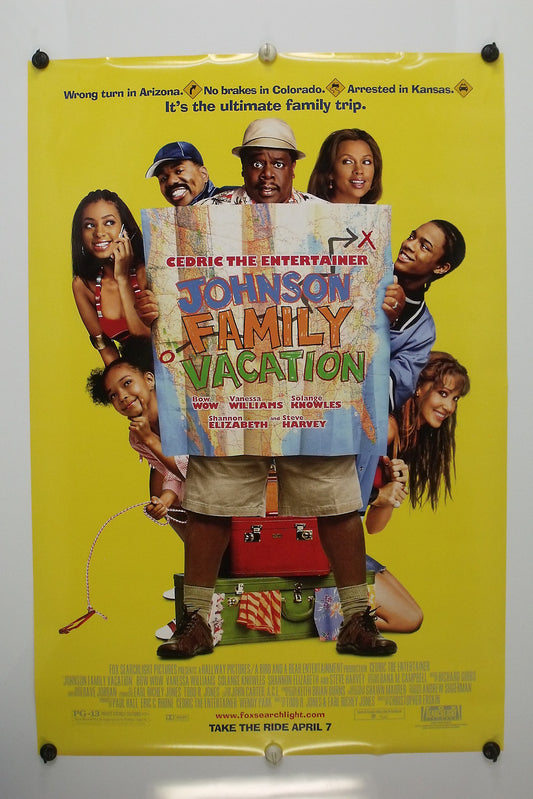 JOHNSON FAMILY VACATION - Cedric - Original Movie Poster - 2004  Rolled DS C9