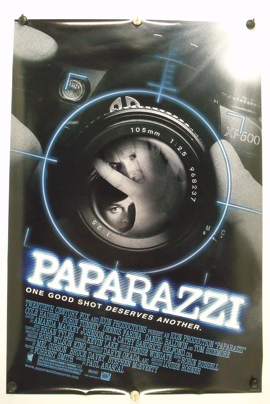 PAPARAZZI - Cole Hauser - Original Movie Poster - 2004  Rolled DS C9/C10