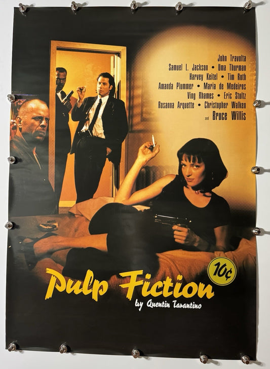 Pulp Fiction -  Movie Poster  (reprint)- 1994 - Rolled SS