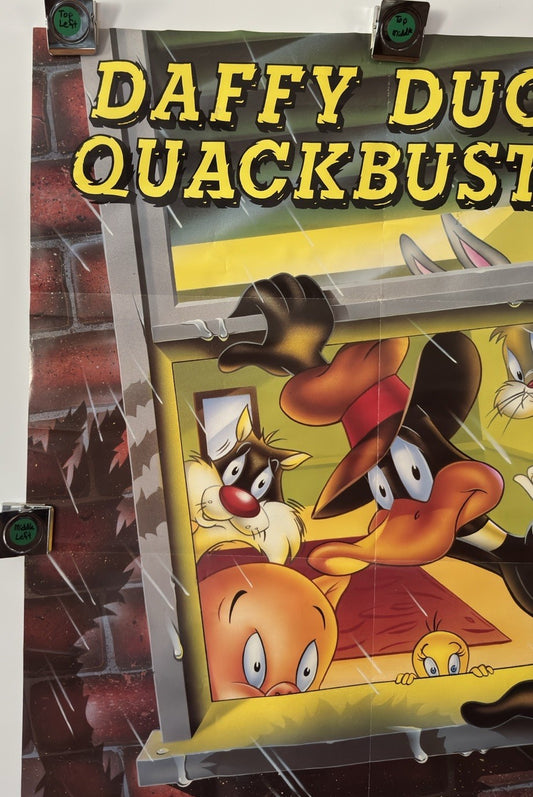 Dafty Duck’s Quackbusters - Original Movie Poster - 1988 - Rolled SS