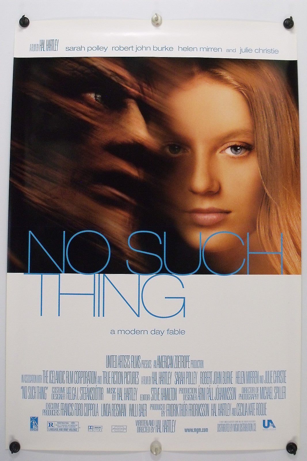 NO SUCH THING - Sarah Polley - Original Movie Poster - 2001 Rolled DS C9