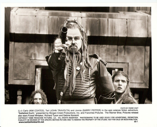 BATTLEFIELD EARTH - John Travolta & Barry Pepper - 2000 Original Still #BE-1