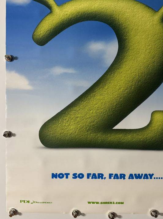 Shrek 2 (B) _ Original Movie Poster - 2004 - Rolled DS