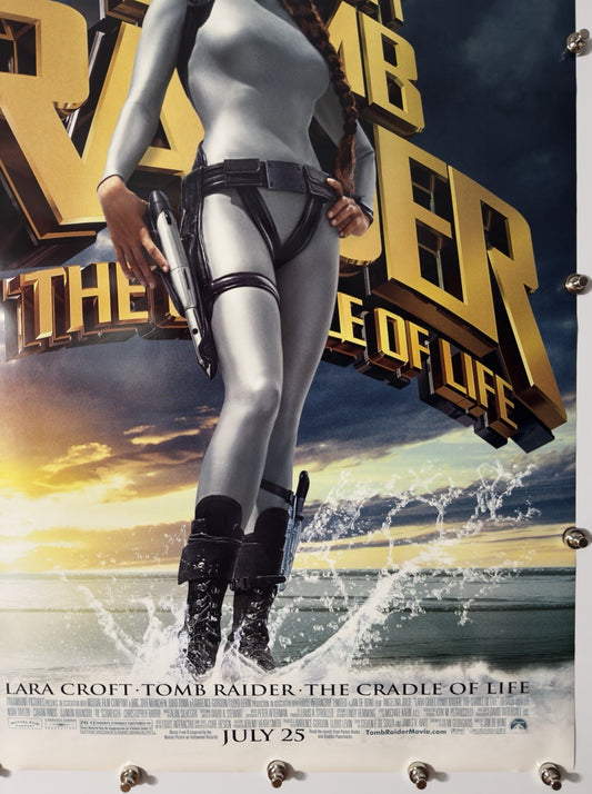 Tomb Raider (A) - Original Movie Poster - 2001 - Rolled DS