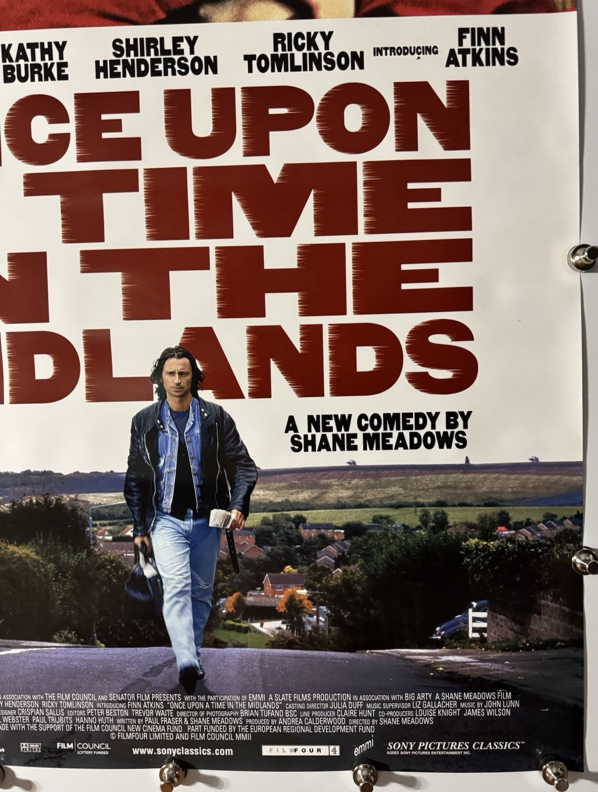 Once Upon A Time In The Midlands - Original Movie Poster - 2002 - Rolled SS