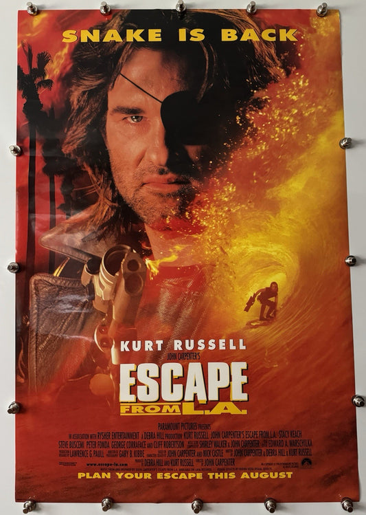 Escape from L.A. - Original Movie Poster - 1996 - Rolled DS