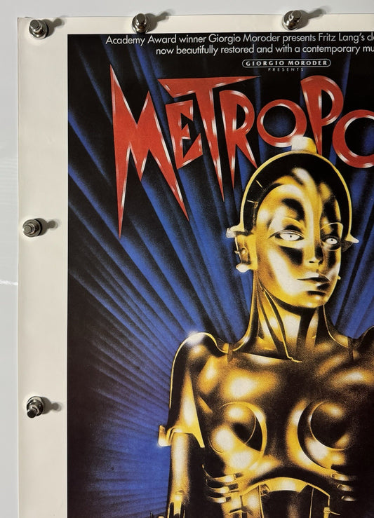 Metroplis - Movie Poster (reprint) - 1984 - Rolled SS