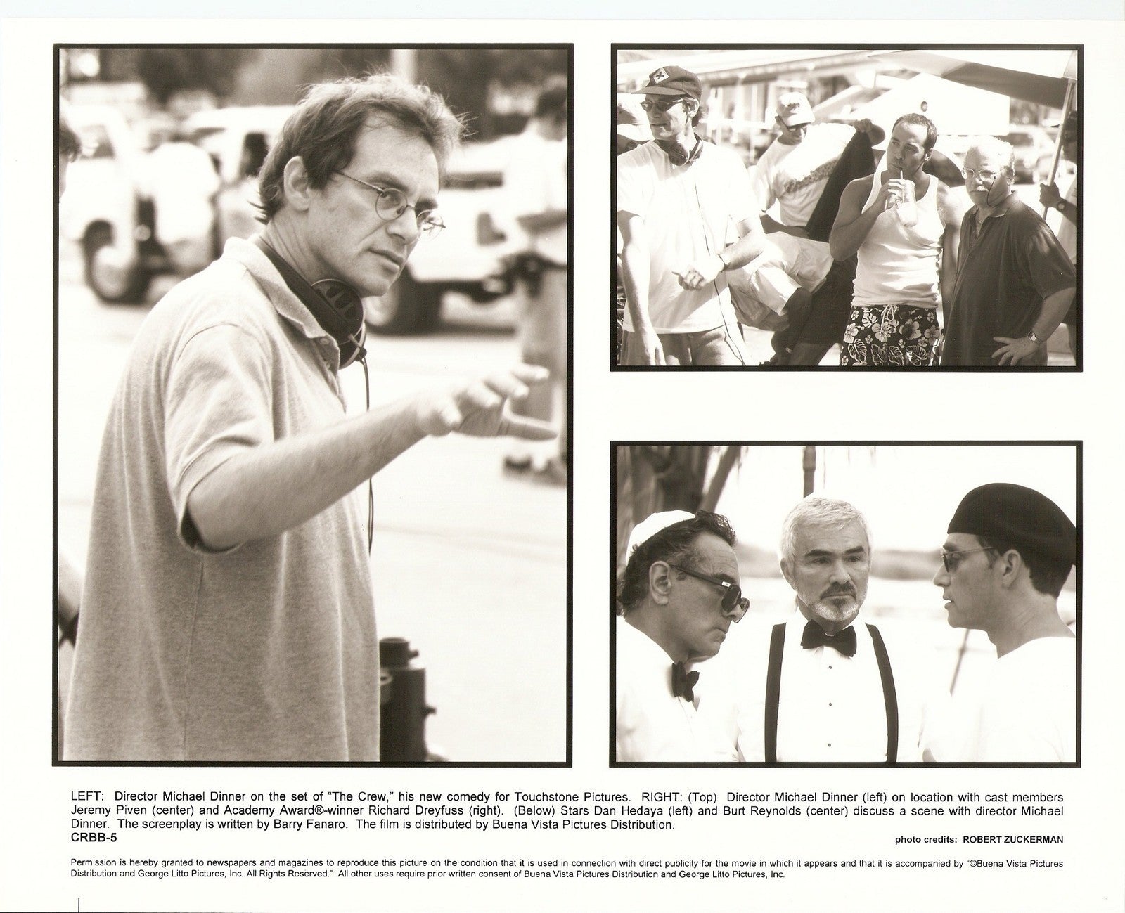 The CREW - DIR: Michael Dinner & Reynolds - 2000 Original Movie Still #CRBB-5