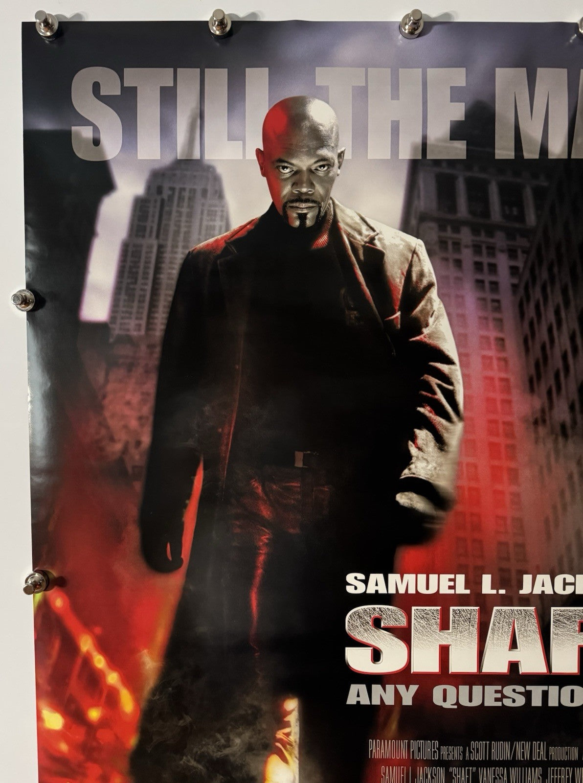 Shaft - Original Movie Poster - 2000 - Rolled DS