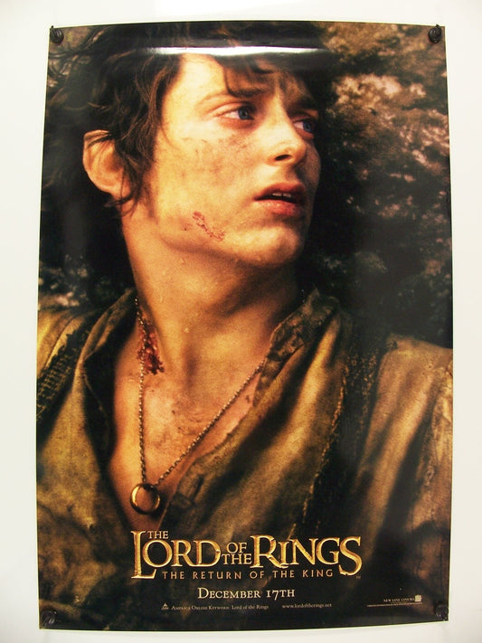 LORD of the RINGS - ROTK - Frodo - Original Movie Poster - 2003 Rolled DS C9