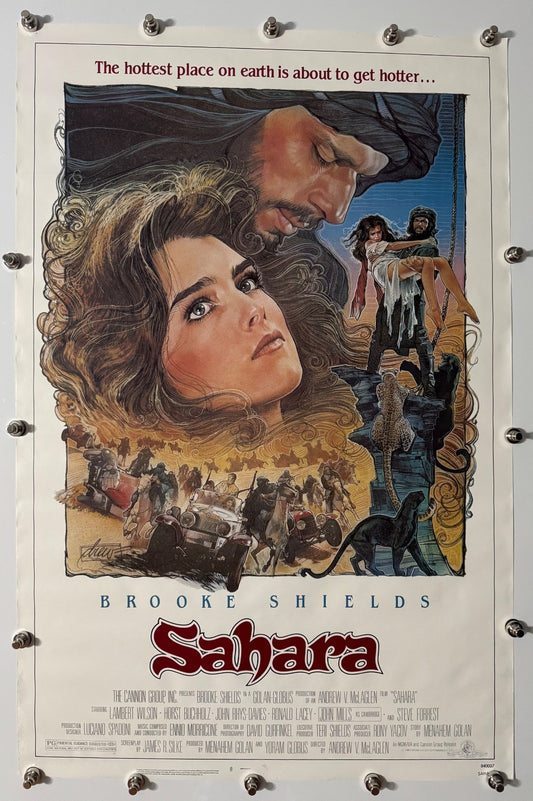 Sahara - Original Movie Poster - 1983 - Rolled SS
