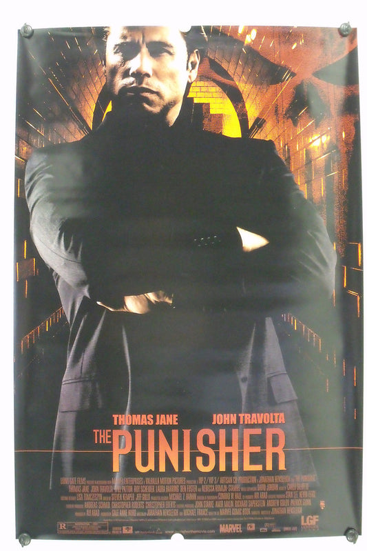 The PUNISHER - John Travolta - Original Movie Poster - 2004  Rolled DS C9/C10
