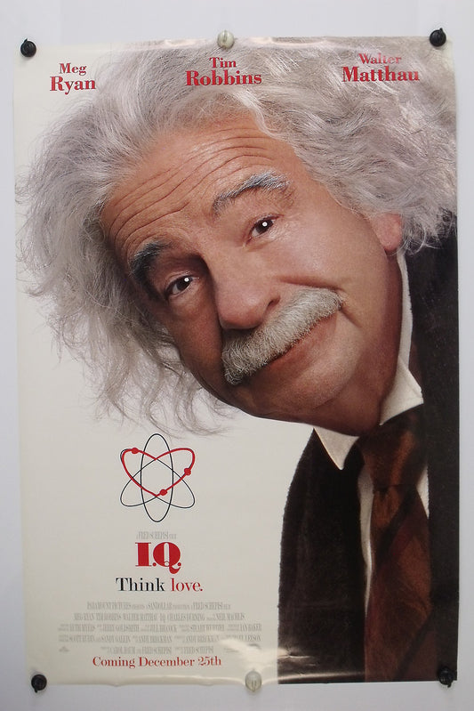 I.Q. - Tim Robbins, Meg Ryan - Original Movie Poster 1994  Rolled DS "A"  C9/C10