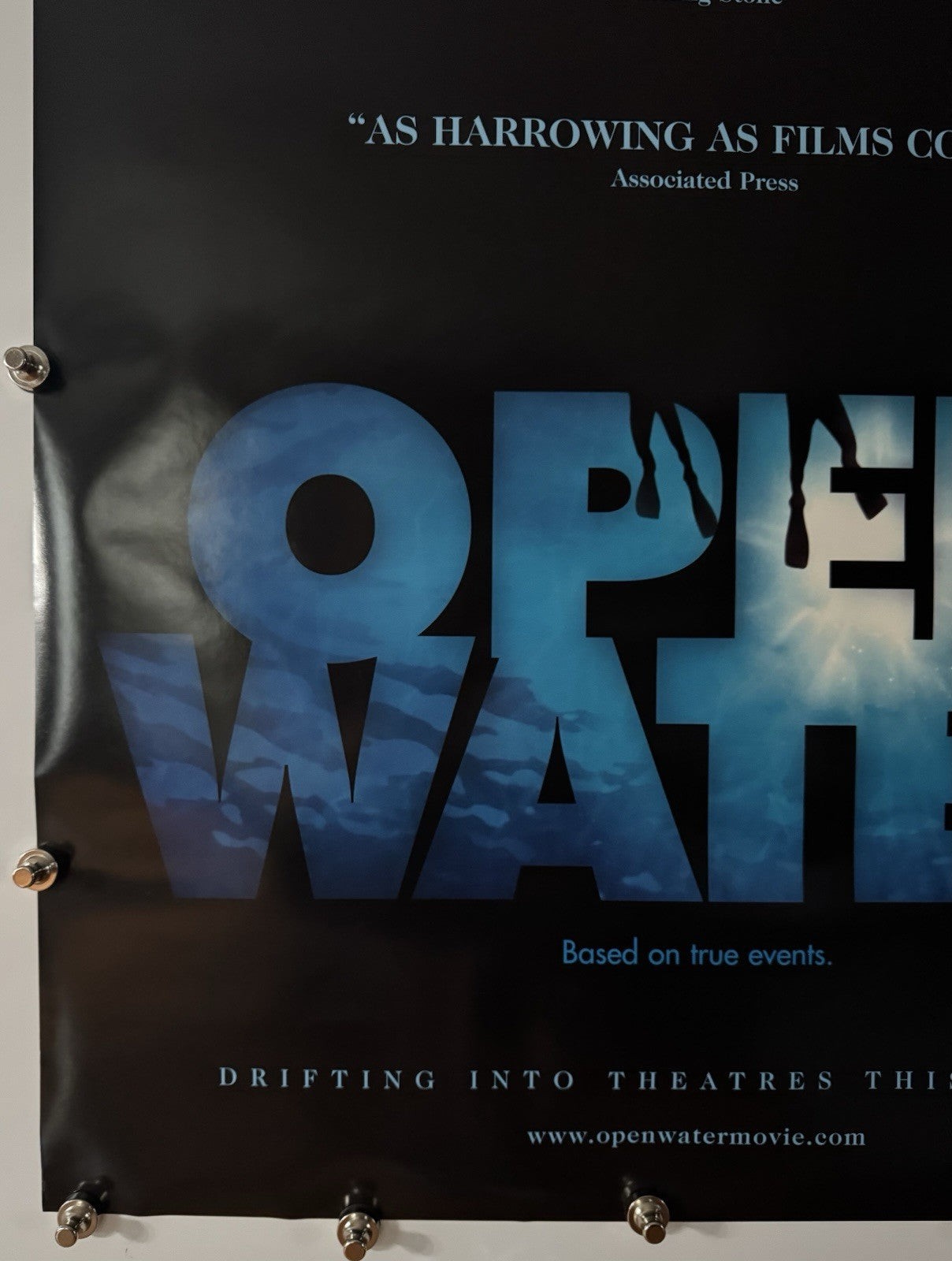 Open Water - Original Movie Poster - 2003 - Rolled SS