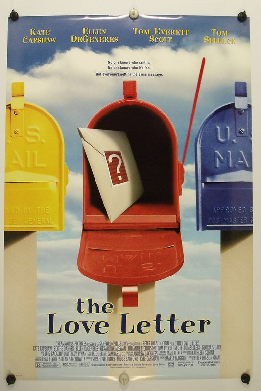 The LOVE LETTER - Ellen DeGeneres - Original Movie Poster - 1999 Rolled DS C8