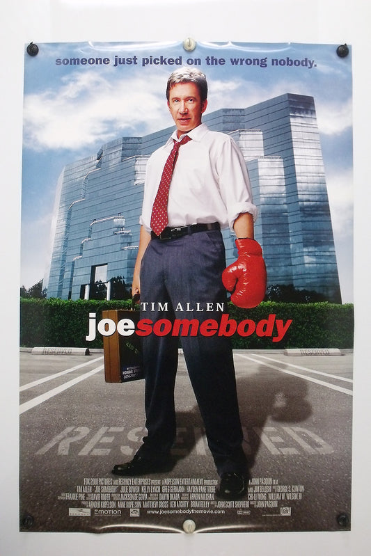JOE SOMEBODY -  Tim Allen - Original Movie Poster A"  2001  Rolled DS C9