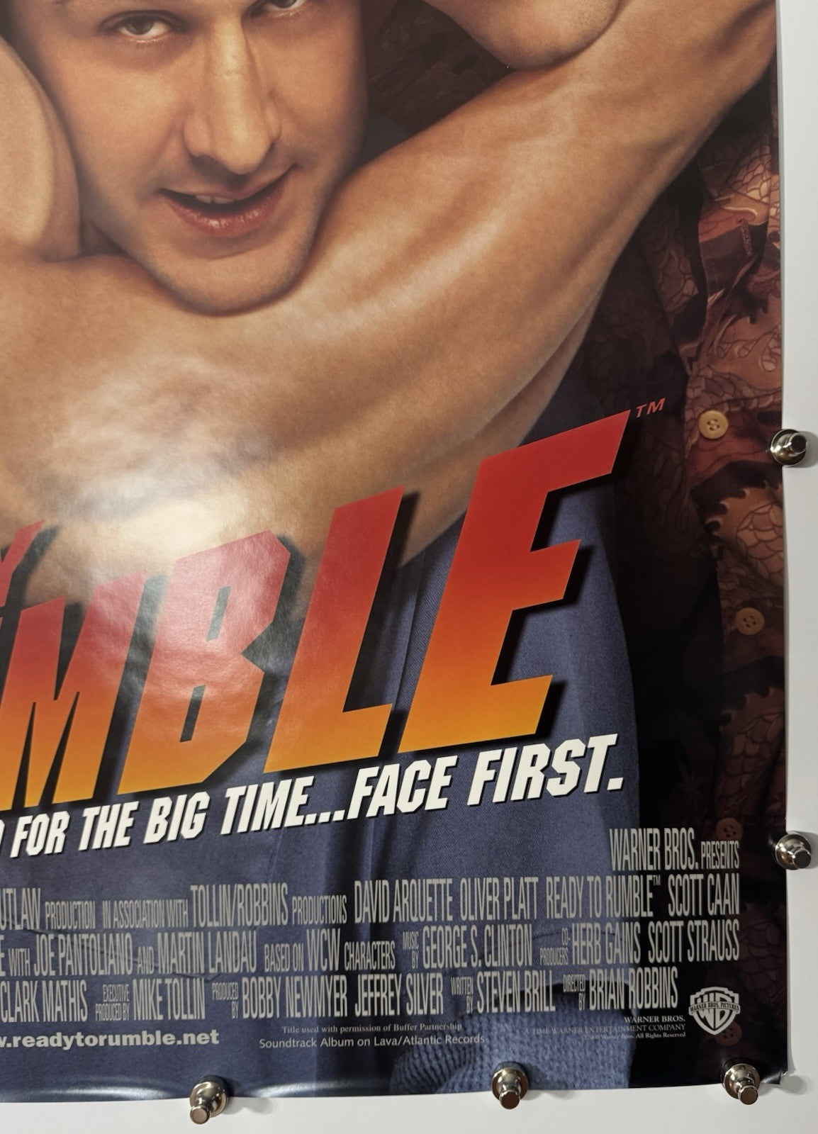Ready To Rumble - Original Movie Poster - 2000 - Rolled DS 