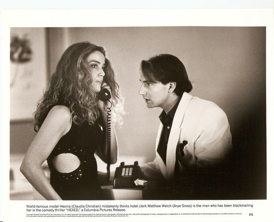 HEXED - Arye Gross & Claudia Christian -  1992 Original Movie Still #4
