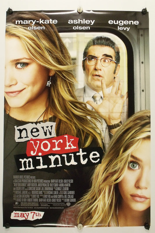 NEW YORK MINUTE - Mary-Kate & Ashley - Original Movie Poster - 2004 Rolled DS C9