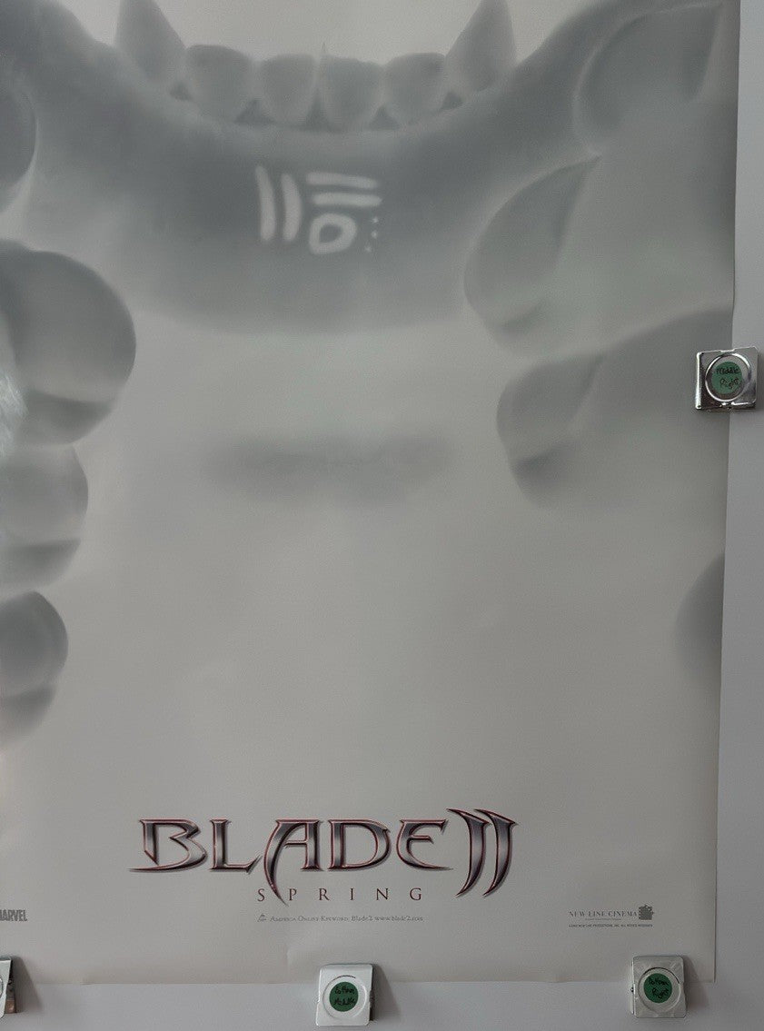 Blade II - Original Movie Poster - 2002 - Rolled DS