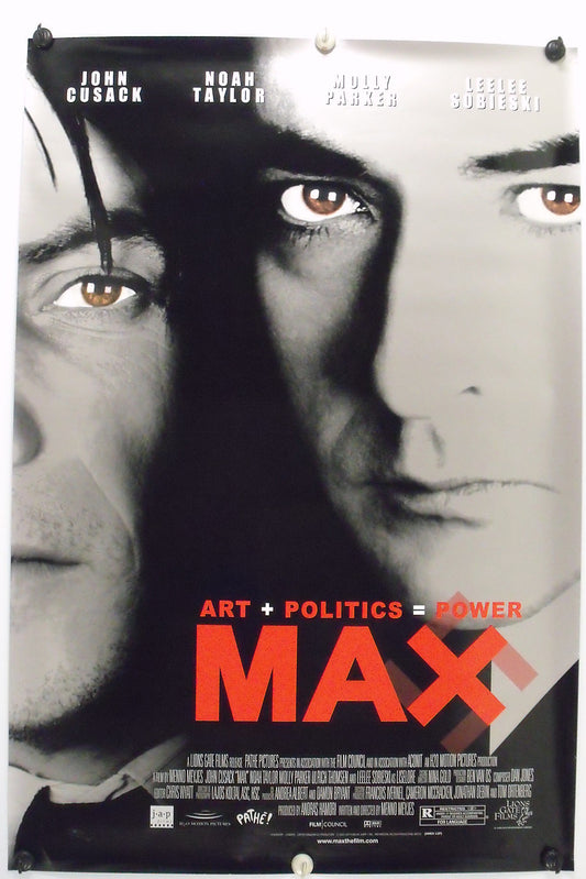 MAX - John Cusack - Original Movie Poster - 2002 Rolled DS C8