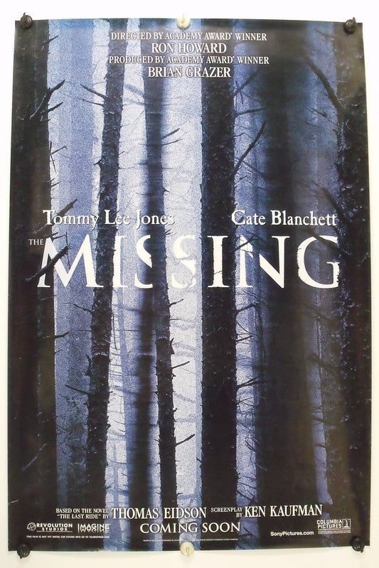 The MISSING - Tommy Lee Jones - Original Movie Poster "A" 2003 Rolled DS C9/C10