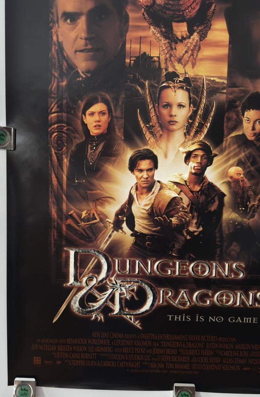 Dungeons And Dragons - Original Movie Poster - 2000 - Rolled DS