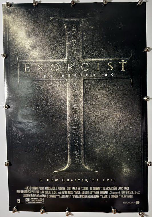 Exorcist : The Beginning - Original Movie Poster - 2004 - Rolled DS
