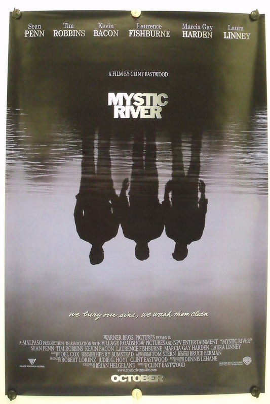 MYSTIC RIVER - Sean Penn - Original Movie Poster - 2003 Rolled DS C9