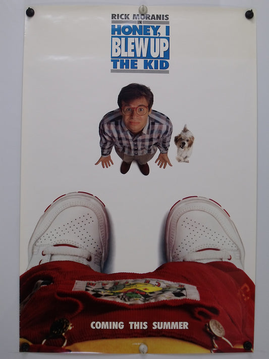 HONEY I BLEW UP THE KID - 2 Shoes - Original Movie Poster - 1992 Rolled DS C8