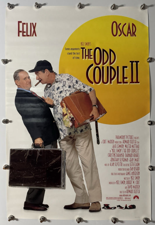 Odd Couple II - Original Movie Poster - 1998 - Rolled SS