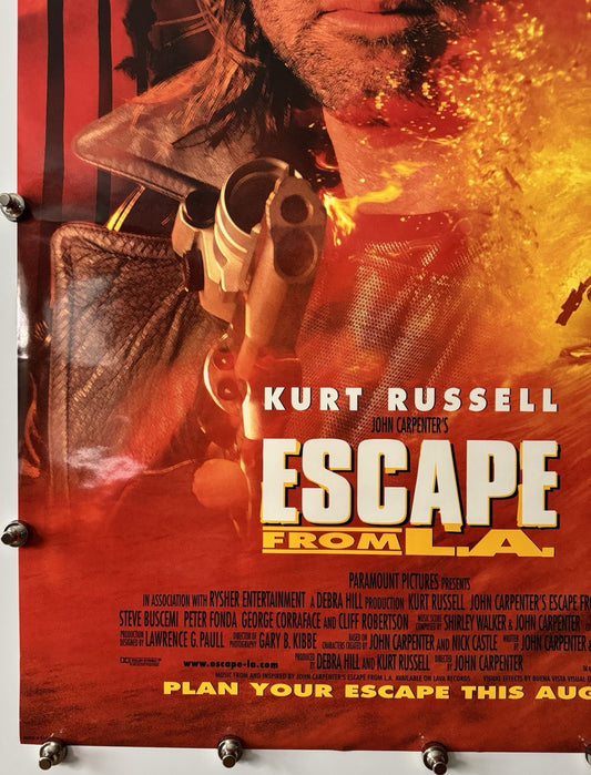 Escape from L.A. - Original Movie Poster - 1996 - Rolled DS