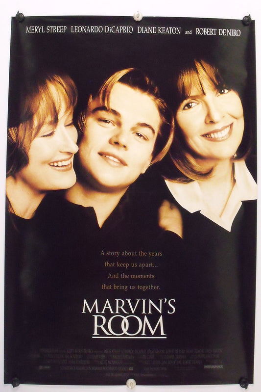 MARVIN'S ROOM - Leonardo DiCaprio - Original Movie Poster - 1996 Rolled SS C9
