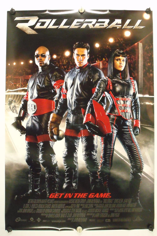 ROLLERBALL - Chris Klein - Original Movie Poster "B" - 2002  Rolled DS C9