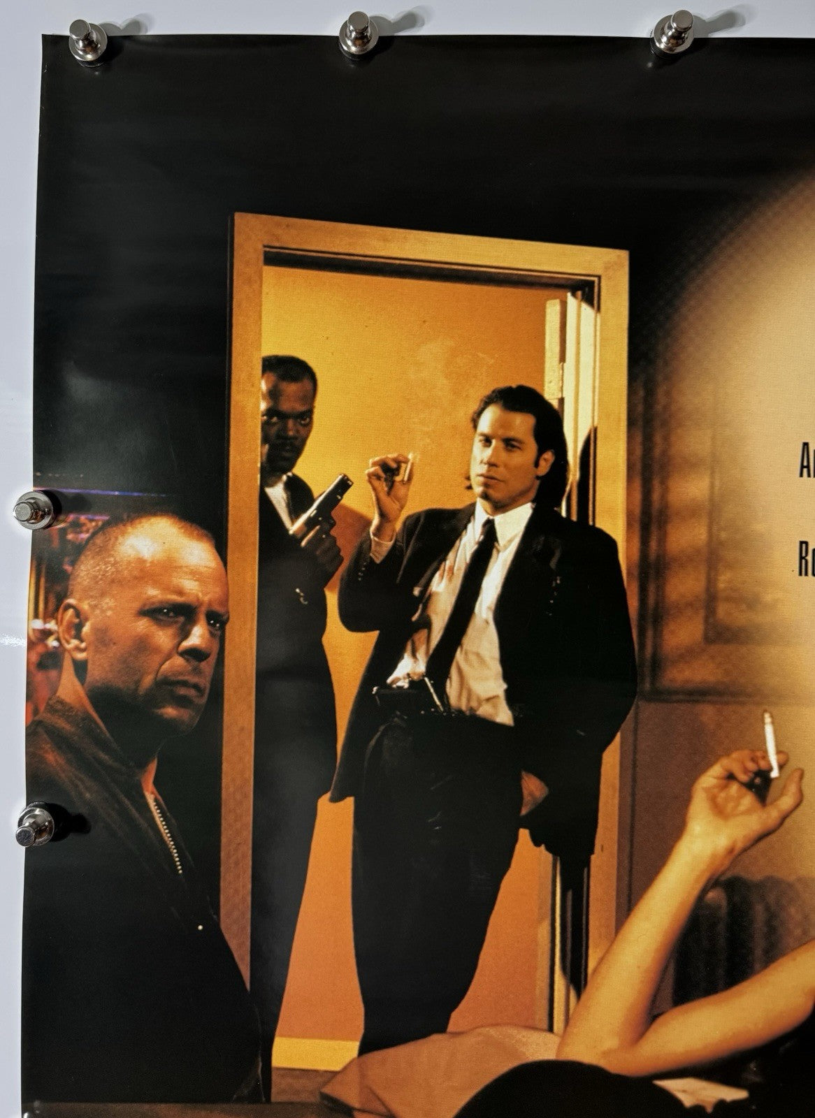 Pulp Fiction -  Movie Poster  (reprint)- 1994 - Rolled SS