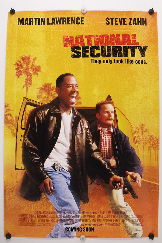 NATIONAL SECURITY - Martin Lawrence - Original Movie Poster - 2003 Rolled DS C9