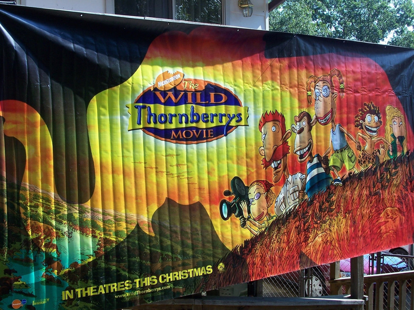 The WILD THORNBERRYS - Flea - Original Movie Banner - 2002 DS C8 (14' x 6')