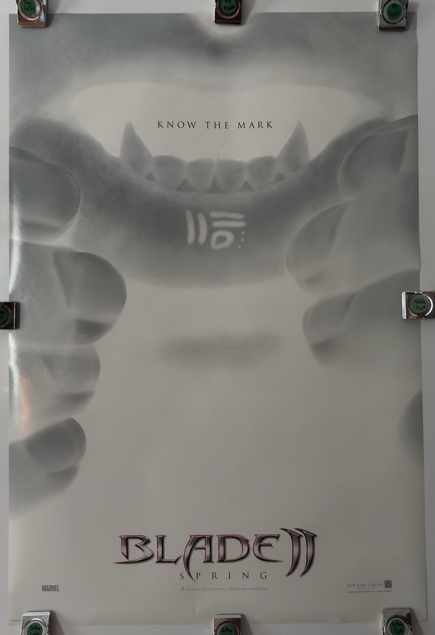 Blade II - Original Movie Poster - 2002 - Rolled DS