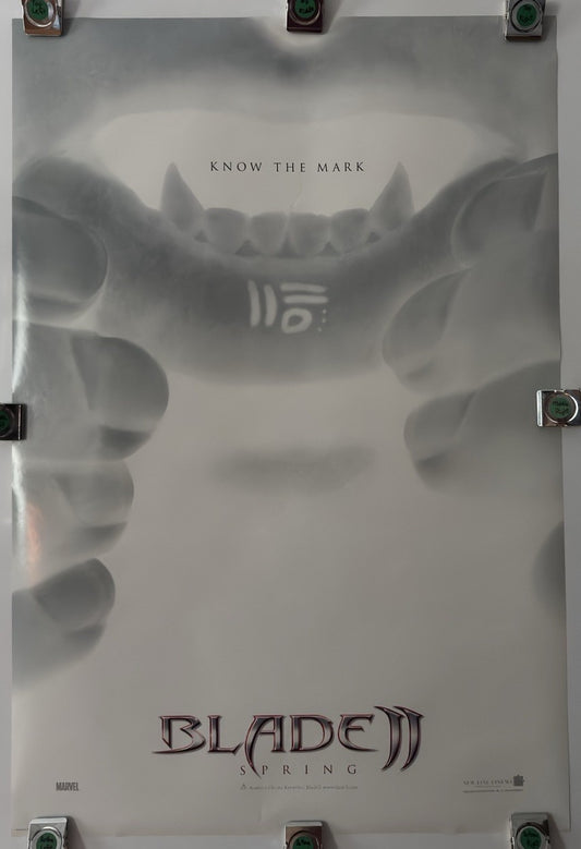 Blade II - Original Movie Poster - 2002 - Rolled DS